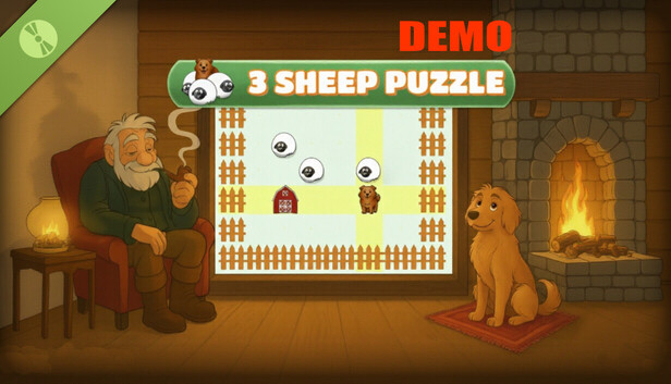 3 Sheep Puzzle Demo